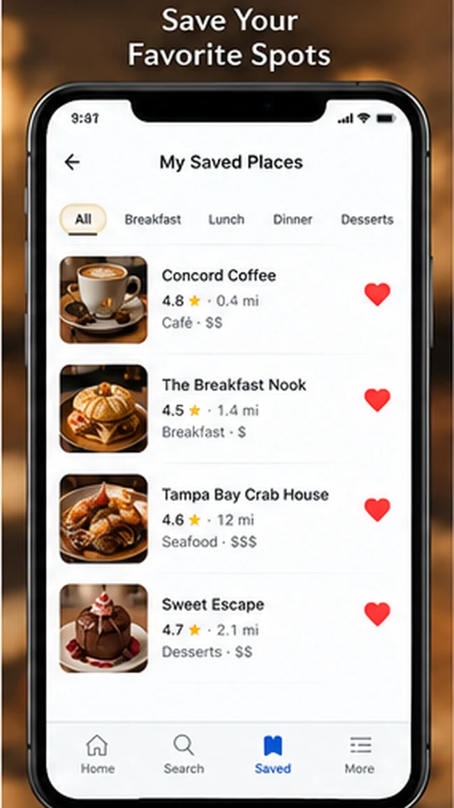 Dining Perfection second screen preview